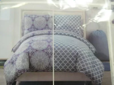 Veronica 5 Pc Set Reversible X Long Twin Comforter Duvet Matching Pillows Sheets • $24.99