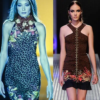 VERSACE  Iconic Neoprene Dress Campaign/runway Size 38/40 • $175