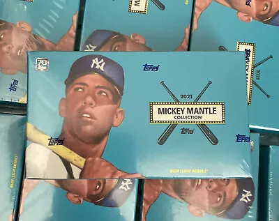 2021 Topps X Mickey Mantle Collection FACTORY SEALED BOX - CUT AUTO? SP? • $25