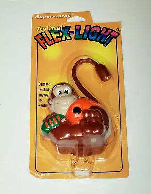 Monkey Lite Flex-Lite Flexible Tail Desk Light Vintage New Superwares • $10.41