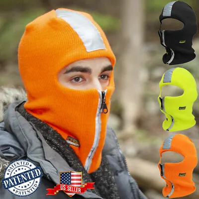 Reflective Safety High Visibility Outdoor Bike Vest Stripe Mask Construction NEW • $14.95