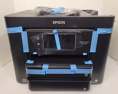 Epson WorkForce Pro WF-3733 All-in-One Color Inkjet Printer Wi-Fi Apple Airprint • $199.97