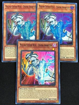 Yugioh Meklord Emperor Wisel Synchro Absorption Led7-en017 1st Super X3 (nm) • $2.99