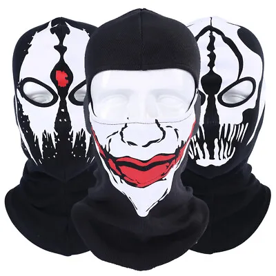Skull Mask Balaclava Ghost Bandana Motorcycle Full Face Mask Halloween Mask Hood • $5.99