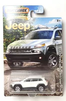 Matchbox 2014 Jeep Cherokee Trailhawk White • $20.24