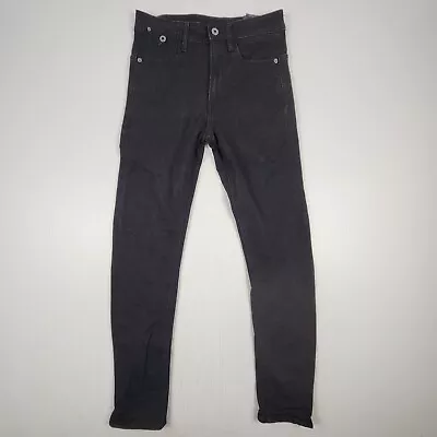 G-STAR RAW Jeans Mens W28 L29 Type C 3D Super Slim Black Denim Stretch • $28.96