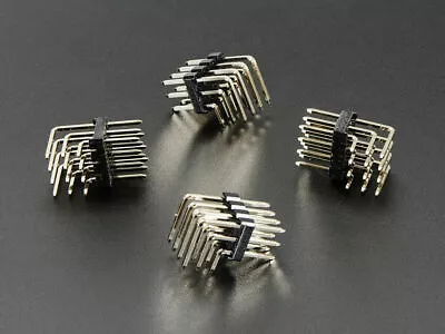 [3DMakerWorld] Adafruit 3x4 Right Angle Male Header - 4 Pack • $10.55