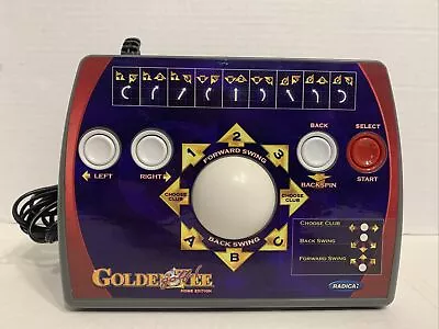 Radica Golden Tee Golf Home Edition TV Plug And Play Video Arcade Game Tested • $19.95