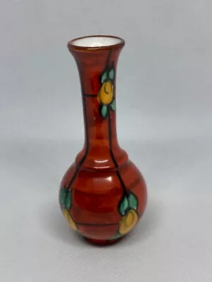 Limoges French Porcelain Miniature Hand Painted Vase Vintage • $10