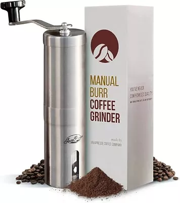 Manual Coffee Grinder By JavaPresse — Manual Coffee Bean Grinder With 18 Adjusta • $29.99