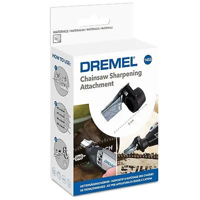 DREMEL 1453 Chainsaw Sharpening Attachment 26151453JB DREMEL CHAINSAW SHARPENER • £13.95