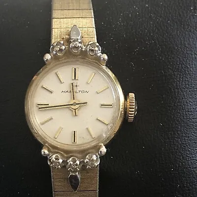 Vintage Hamilton Diamond Watch • $1200