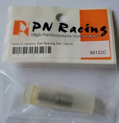 PN Racing #60122C For Mini-Z  MA010 Ceramic Ball Bearing Racing Set (14 Pieces) • $72.99