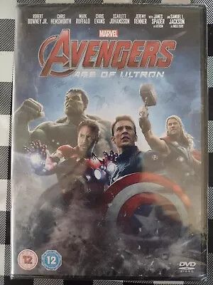 AVENGERS AGE OF ULTRON DVD SEALED (English Action Superhero Film Movie Family) • £8.99