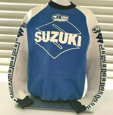 VINTAGE JT Racing Suzuki Motocross Jersey DirtBike USA Racing SIZE 18 Padded  MX • $390