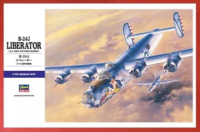 HASEGAWA HAS-01599 (E29) 1/72 B-24J Liberator Heavy Bomber - USA Shipping • $75