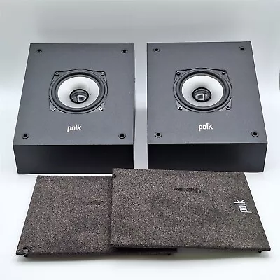 Polk Audio Monitor XT90 Hi-Res Height Speaker Pair For 3D Sound Effect Black • $0.95