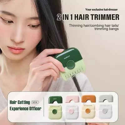 Double-Sided Hair Razor Comb 2-in-1 Hair Trimming And Haircut Tool Ba Fast • £6.14