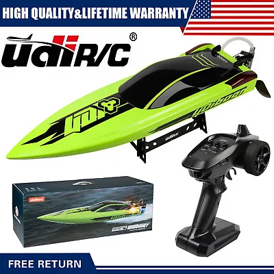 2024 RC Racing Boat Brushless 2.4Ghz 40KM/H Brushless Remote Control Boat RTR US • $99.98