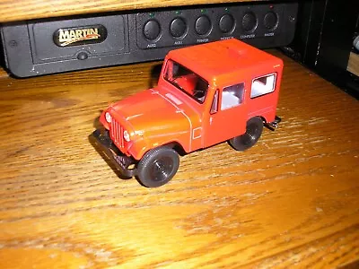 RARE 1/26 5  Long RH 1971 Jeep Mail Carrier Truck RED Pull Back Action Free SH • $19.99