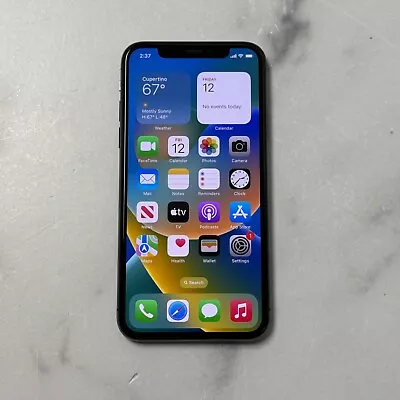 Used Cond. Apple IPhone X Space Gray - 64GB (Unlocked) Batt. Health 78% #1 • $159.95