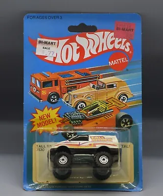 1982 Vintage Mattel HOT WHEELS Mainline TALL RYDER Diecast SEALED Car MOC Toy !! • $20