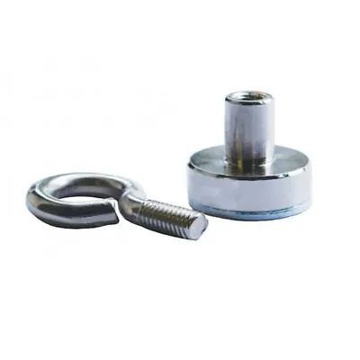 Eclipse Magnetics Neodymium Shallow Pot Magnet With Eyelet 16 X 4.5 E1041/NEO • £3.22