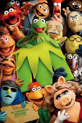 The Muppets Movie Fun Comedy Print Painting Wall Art Home Decor - POSTER 20x30 • $23.99
