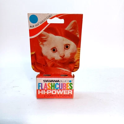 $8.96 • Buy Sylvania Blue Dot Flash Cubes High Power GTE Vintage NOS