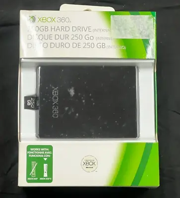 Brand New Factory Sealed Official Microsoft Xbox 360 250GB Internal Hard Drive ! • $106.91