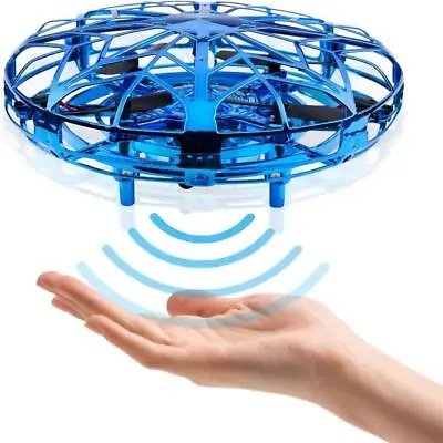 UFO Drone Flying Spinner Mini Drone Toy Hand Controlled Auto-Avoiding Obstacles • $13.99
