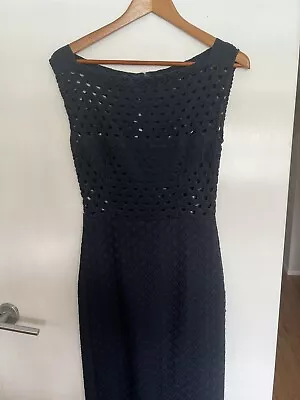 $80 • Buy Scanlan And Theodore Knit Dress Crochet Size 8