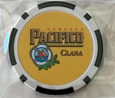 Pacifico Clara - Beer - Magnetic Clay Poker Chip -Golf Ball Marker • $8.95