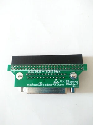 $16 • Buy IDC50F To DB25F Adapter,IDC50 Internal To DB25 External Adapter,SCSI2SD ZULUSCSI