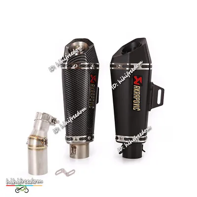 Exhaust Middle Pipe + Mufflers Silencer For Kawasaki Versys-X 250 300 2017-2023 • $102.94