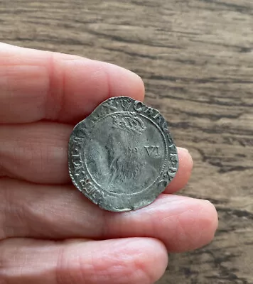 £195 • Buy Charles I (1625-1649). Silver Sixpence.