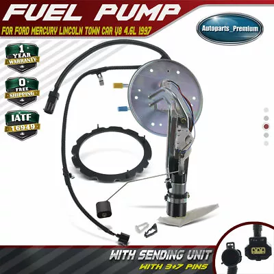 Fuel Pump Assembly W/o Sender For Ford Mercury Lincoln Town Car 4.6L 1997 E2163H • $53.09