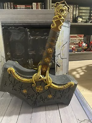 God Of War Ragnarok Thor's Mjolnir Resin Hammer Replica Collectors Edition • £100