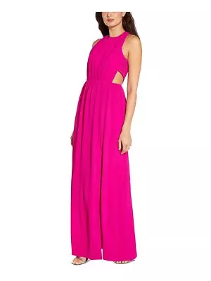 AIDAN AIDAN MATTOX Womens Pink Lined Sleeveless Full-Length Gown Dress 10 • $39.99