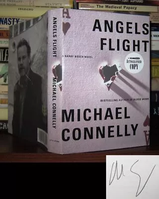 Connelly Michael ANGELS FLIGHT Signed 1st 1st Edition 1st Printing • $74.75