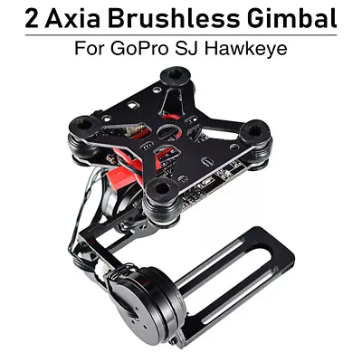 2 Axis Brushless Gimbal Stabilizer For GoPro SJ Hawkeye Cheerson FPV Spare Parts • $46.55