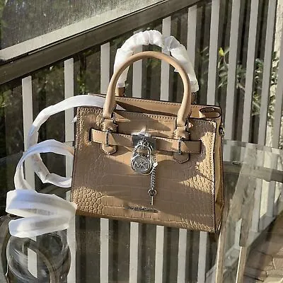 Michael Kors Satchel Small PVC OR Leather Crossbody Bag Handbag Purse Messenger • $104