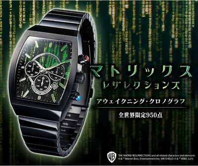 Matrix Reservations Awakening Official Chronograph Limited To The World Japan • $525