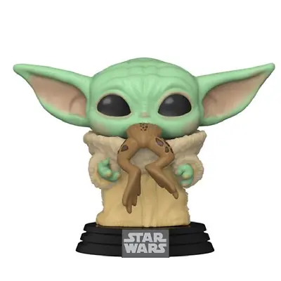 Funko POP! Star Wars : The Mandalorian - The Child (Baby Yoda) With Frog #379 • $13.16