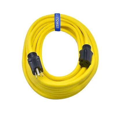 CP 50 Ft 12/3 SJTW Heavy Duty Outdoor Extension Cord 3 Prong Yellow CP10145 • $42.99