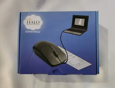 Halo Scanner Mouse New. Enclosed Are Instructions & CD. • $9.87