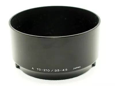 Minolta Genuine Original Shade Plastic Lens Hood For A 70-210mm F/3.5-4.5 Ma202 • $7.99