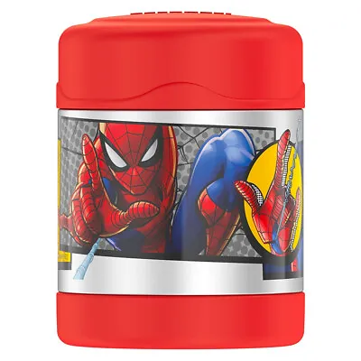 Thermos 290ml Funtainer Vacuum Insulated Food Jar Spiderman Stainless Steel • $29.95