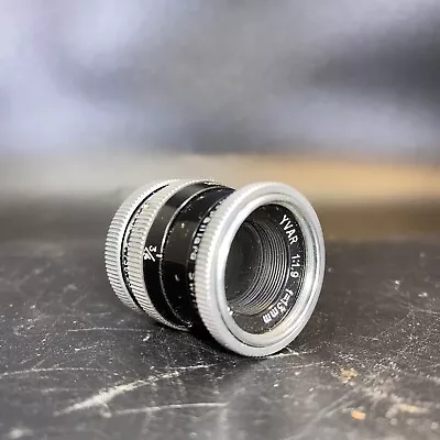 D Mount Kern Paillard Yvar 13mm F/1.9 AR Motion Picture Cine Lens V28 • $40