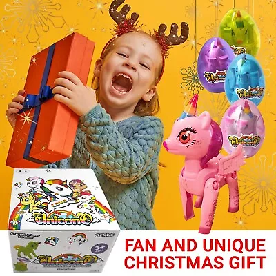 Unicorn Eggs Toys  4 PC Great Stocking Stuffer For Girls And Boys Best Gifts • $13.94